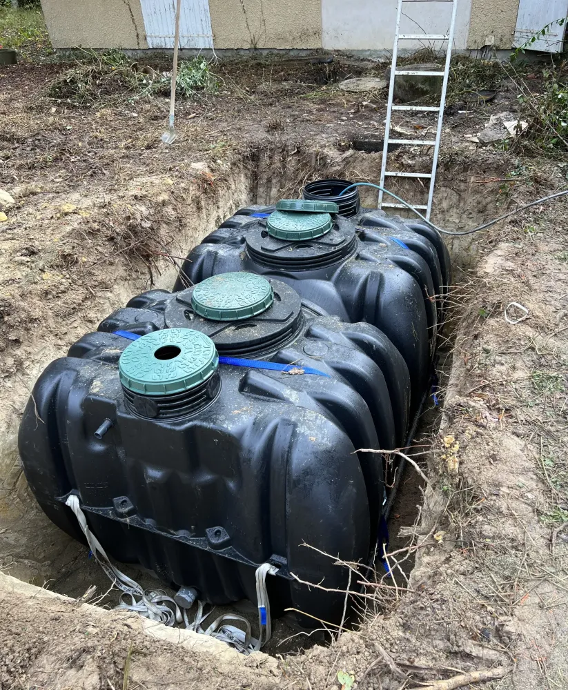 Travaux assainissement à Grenade sur l'Adour