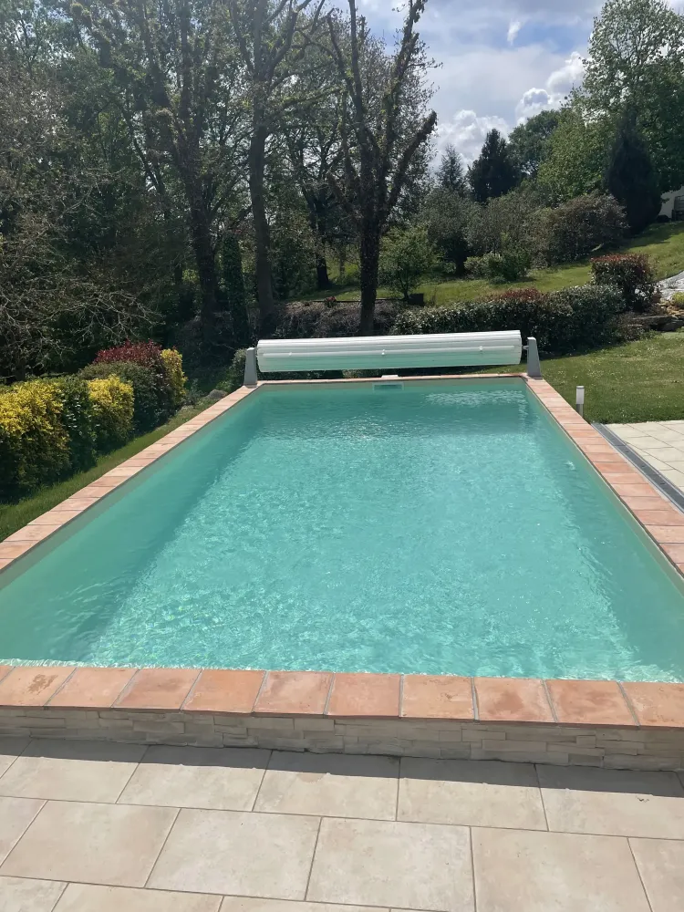 Construction de piscine maçonnée à Grenade sur l'Adour